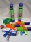 Small lot of water toys