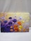 Qty 1 Canvas Flower Wall Hanging