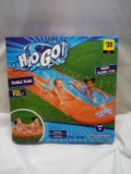 H2O Go! Double Slip & Slide w/ Drench Pool. 16’ Ages 3+