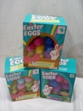 Old East Main Co. Easter Eggs. Qty 3. 90 Count x 2 & 80 Count x1