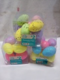 Happy Easter Decorative Eggs. Qty 3- 10 Count.