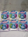 R.J. Rabbit Glitter Egg Kits. Qty 6.