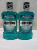 Qty 2 Listerine Ultraclean 1 Litter Bottle