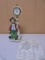 Waco Melody in Motion Musical Bisque Clown Clock