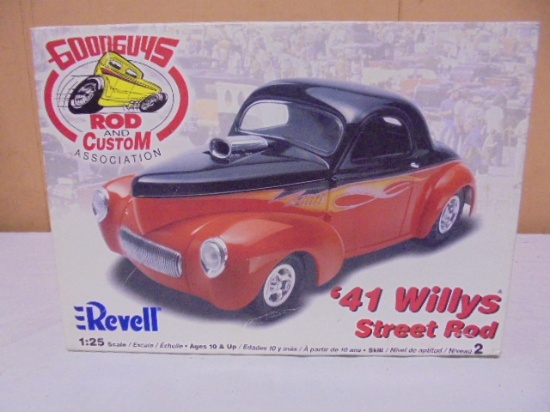 Revell 1:25 Scale Good Guys Rod & Custom '41 Willys Street Rod Model Kit