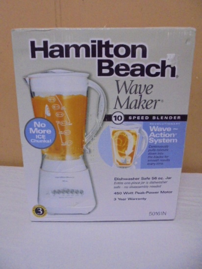 Hamilton Beach Wave Maker 10 Speed Blender
