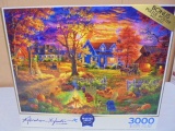 3000pc Autumn Village Jigsaw Puzzle