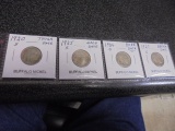 1920 S-1925 S-1926 D-1927 S Mint Buffalo Nickels