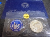 1972 Silver Eisenhower Uncirculated Coin Set