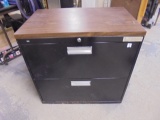 Hon Steel 2 Drawer Lateral File Cabinet