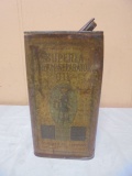 Vintage Standard Oil Co. Superla Cream Seperator Oil Can
