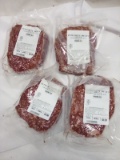 Qty. 4 Packs 1 lb ea Freshly Frozen Butchers Blend Ground Beef Retail $24.60