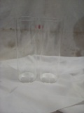 Qty 2 Glass Vases