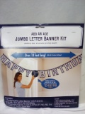 Qty 1 Customized Age BIRTHDAY Banner