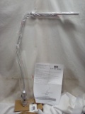 Qty1 Lavish Home NLED Flexible arm clamp desk lamp