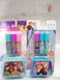 Disney Princess and Frozen Lip gloss with cases