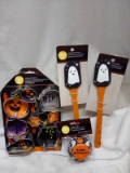 Halloween cookie cutter set, 2 spatulas, 24 count backing cups