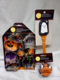 Halloween cookie cutter set, 1 spatula, 24 count backing cups