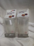 Qty 2, 18 count 3.2oz portion cups with lids