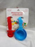 Crave Measuring Cups & Spoons Set. 8 Count.