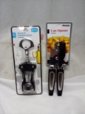 Can Opener & Deluxe Corkscrew. Qty 1 of Each.