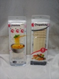 Jacent Chopsticks. Qty 2- 6 Packs.
