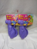 Qty 2 Dino Sippy Cup