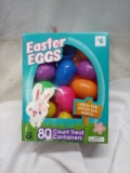 Qty 80 Easter Egg Treat Containers