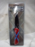 Qty 1 Spring Assist Confederate Knife