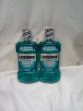 Qty 2 Listerine Ultraclean Cool Mint 1 Liter