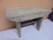 Small Antique Wooden Bench