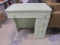 Antique Painted 4 Drawer wooden Sewing Machine Cabinet