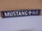 Mustang Ave Metal Street Sign