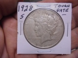 1928 S Mint Silver Peace Dollar