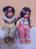 Beautiful Boy & Girl Indian Dolls