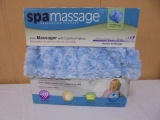 Spa Massage Foot Massager w/ Comfort Fabric