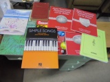 Group of Sheet Music & Hymnal Books