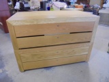2 Stacking Solid Wood 2 Drawer Storage Units