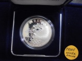 2002 Olympic Winter Games Proof Silver Dollar