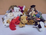 Group of 15 Assorted TY Beanie Babies