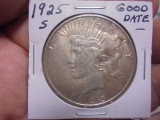 1925 S Mint Silver Peace Dollar