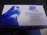 2005 50 State Quarters United States Mint Proof Set