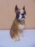 Boxer Dog Statue