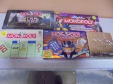 Group of 5 Assorted Monopoly Games