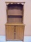 Vintage Wooden Small Hutch Cabinet
