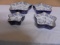 4pc Temptations Floral Lace Star Baking Dishes