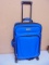 Blue Liesure Rolling Suitcase