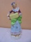Occupied Japan Victorian Lady Porcelain Figurine