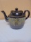 Antique Enameled Tea Pot