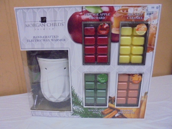 Morgan Child's Premium Hand Crafted Wax Warmer w/ 4 Packs of Wax Melts